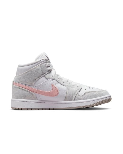 Nike Gray (Wmns) 1 Mid Se 'Light Iron Ore'