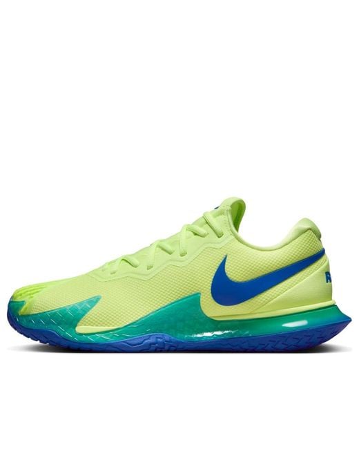 Nike Blue Court Air Zoom Vapor Cage 4 Rafa 'Light Lemon Twist' for men