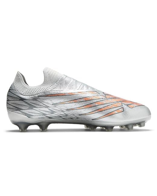 New Balance White Furon V7 Pro Ag for men