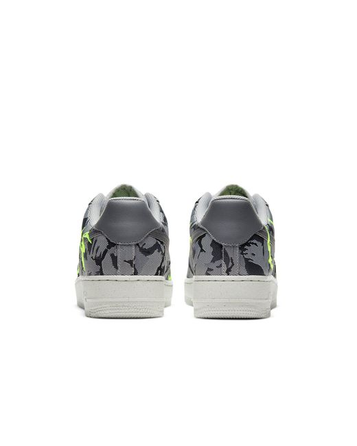 Nike Blue Air Force 1 '07 Lx Camo' for men