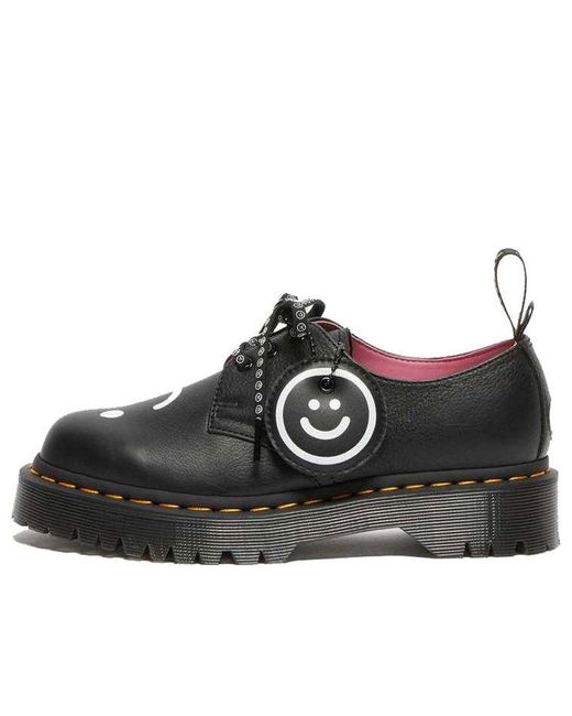 Dr. Martens Black (Wmns) Lazy Oaf X 1461 Bex Low Pisa'