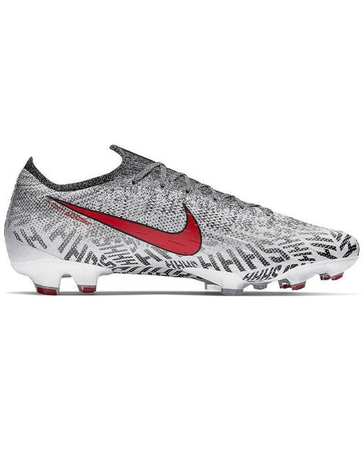 Nike White X Neymar Jr. Mercurial Vapor 12 Elite Fg 'Shhh Tattoo' for men