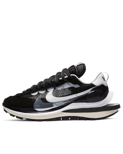 Nike Black X Sacai Vaporwaffle for men