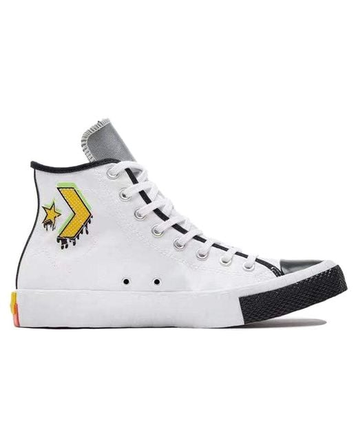 Converse White Pop Art Unt1Tl3D for men