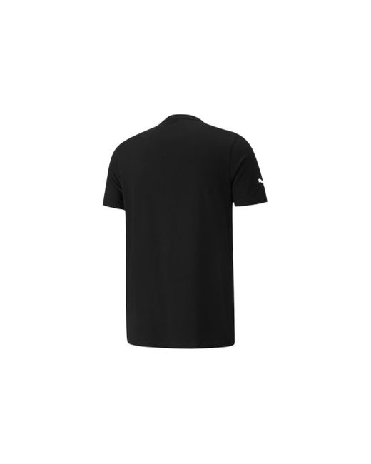 PUMA Black Scuderia Ferrari Race Color Shield T-Shirt for men