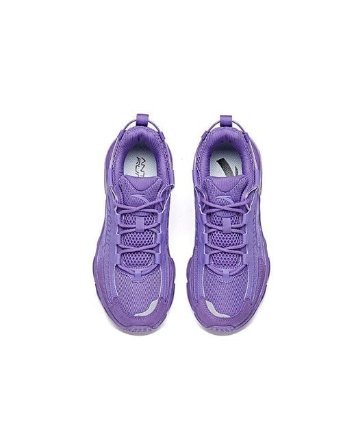 Anta Purple (Wmns) Fly Life Series Sneakers