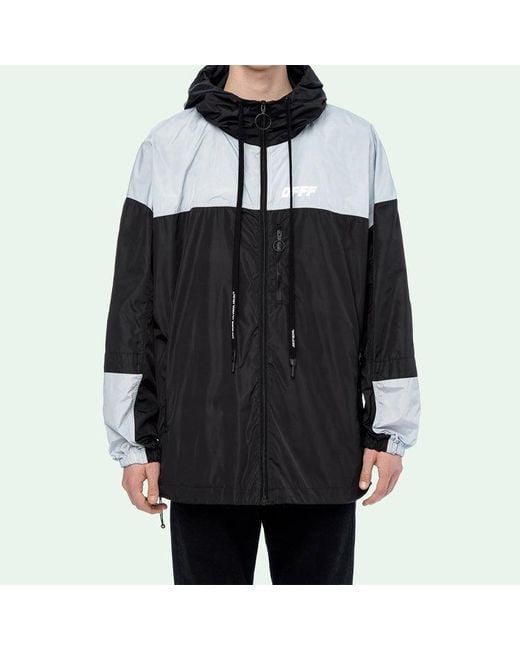Off-White c/o Virgil Abloh Black Splicing Jacket for men