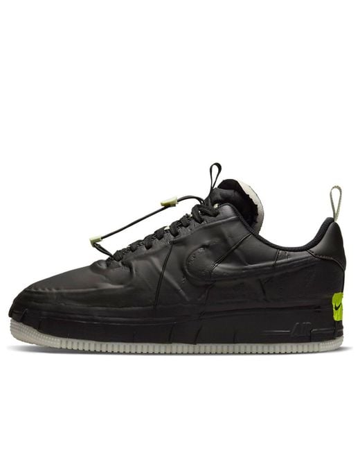 Nike Black Air Force 1 Experimental Glow' for men