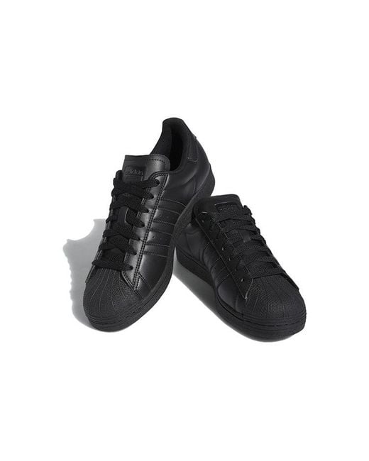 Adidas Black Originals Superstar Adv for men