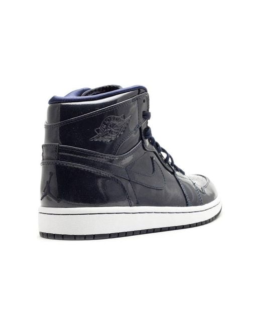Nike Blue 1 Retro High 'Dark Obsidian' for men