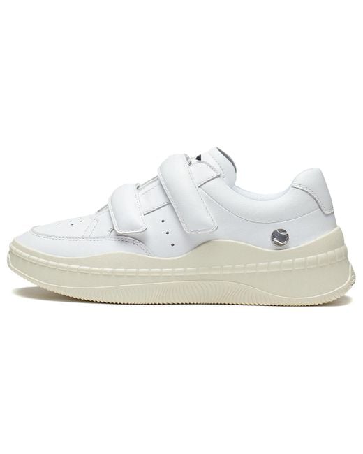 Li-ning White (Wmns) Casual Blank Sneakers