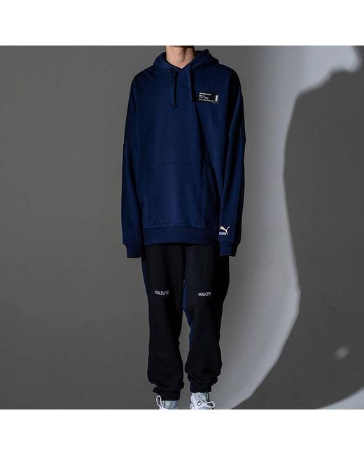 PUMA Blue Culture Maker Alphabet Printing for men
