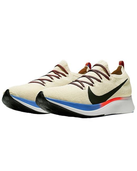 Nike White Zoom Fly Flyknit 'Light Cream' for men