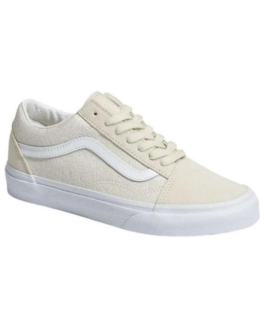Vans White Old Skool Amoeba Embossed 'Off'