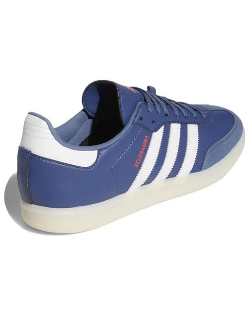 Adidas Blue Velosamba Vegan 'Wonder Steel' for men