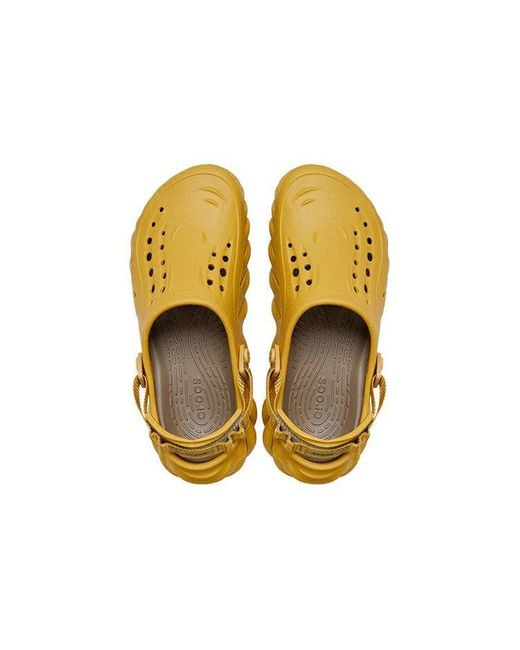 CROCSTM Yellow Echo Clog 'Desert Grass' for men