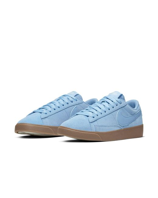 Nike (Wmns) Blazer Low Sd 'Light Bluegray'