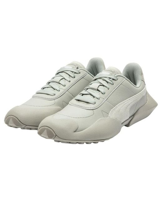 PUMA White Vaderon Clean Shoes for men