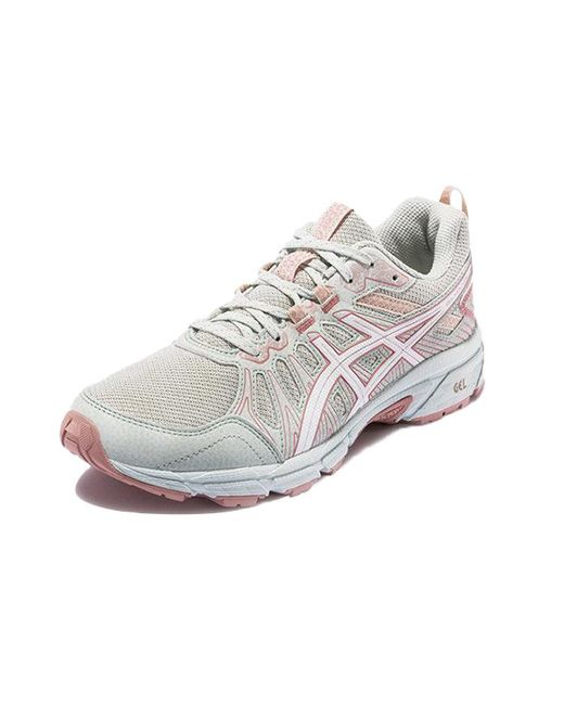Asics White (Wmns) Gel-Venture 7 Mx Off-Road Sneakers