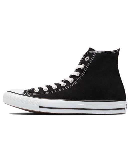 Converse Black Canvas All Star Hi for men