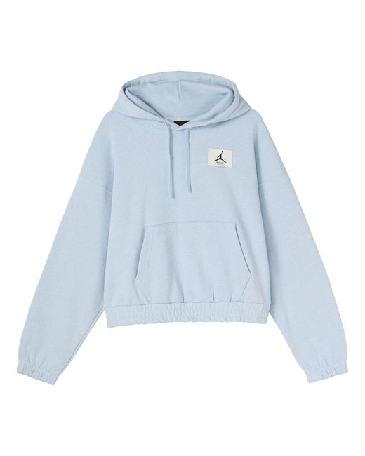 Nike Blue (Wmns) Casual Sports Knit Loose Hoodie Short