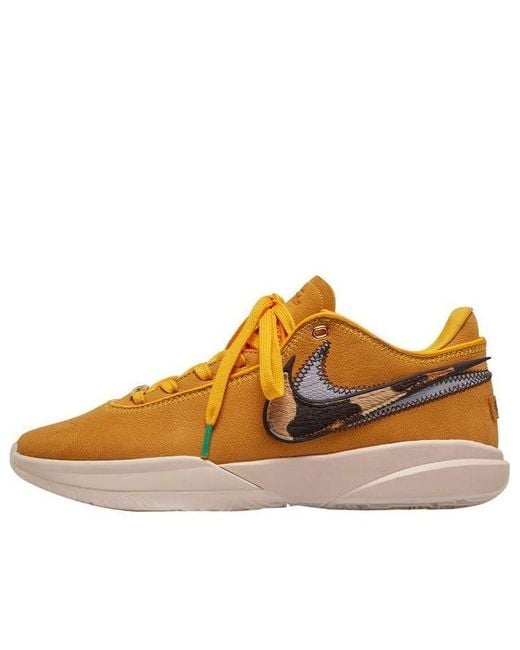 Nike Brown Lebron 20 'Unknwn Art Basel South Beast' for men
