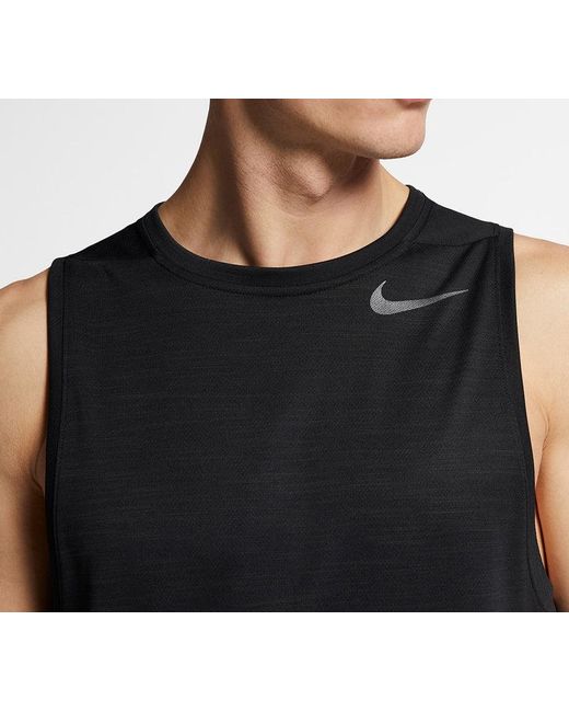 Nike Black Superset Training Vest Quick Dry Gym Vest for men