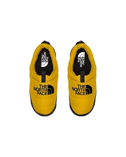 The North Face Yellow Nuptse Mules 'Summit' for men