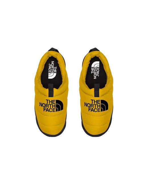The North Face Yellow Nuptse Mules 'Summit' for men
