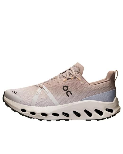 On Shoes Pink Cloudsurfer Trail Waterproof 'Desert Wolf' for men
