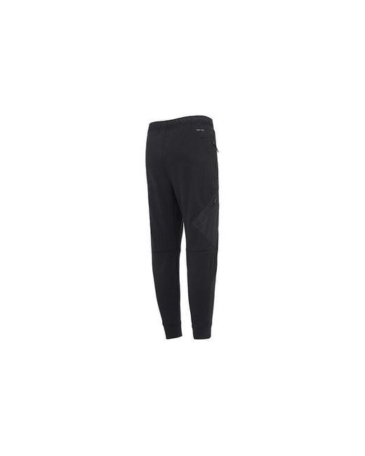 Nike Black Jordan As J Df Sprt Stmt Flc Pant Casual Breathable Sports Knit Long Pants/Trousers for men