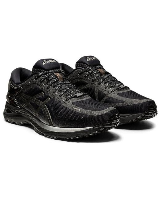 Asics Black Metarun Gunmetal' for men
