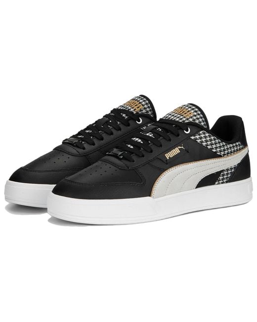 PUMA Black Caven Dime Houndstooth for men