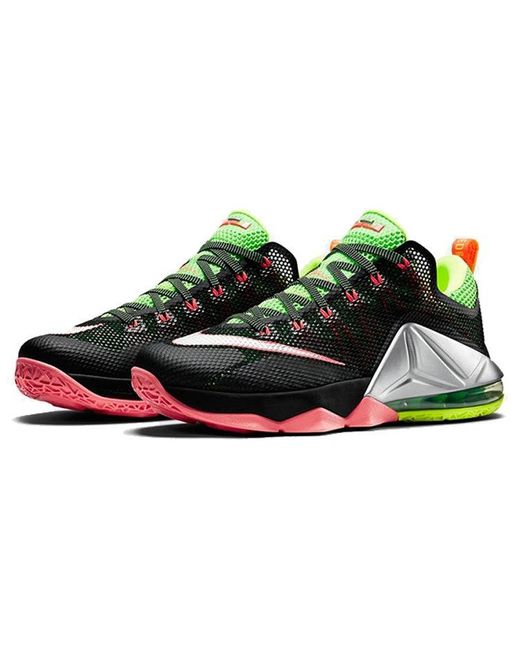 Nike Green Lebron 12 Low 'Remix' for men