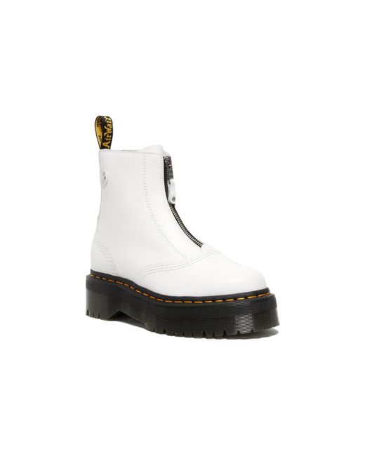 Dr. Martens White (Wmns) Jetta Platform Boots