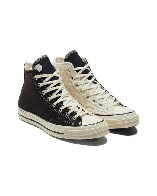 Converse White Chuck 70 High 'Yin Yang Sherpa' for men