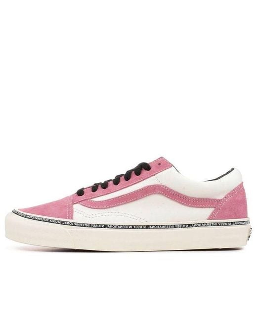 Vans Pink Stussy X Old Skool Lx 'Rose' for men