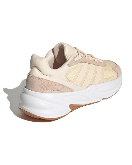 Adidas White (Wmns) Neo Ozelle Cloudfoam Lifestyle Running Shoes 'Bliss'