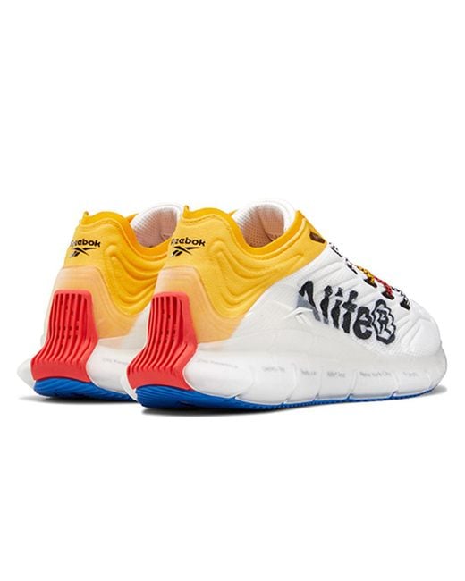 Reebok White Alife X Zig Kinetica Multi' for men