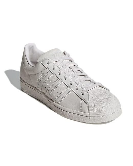 Adidas White Originals Superstar Cozy Skate Shoes One' for men
