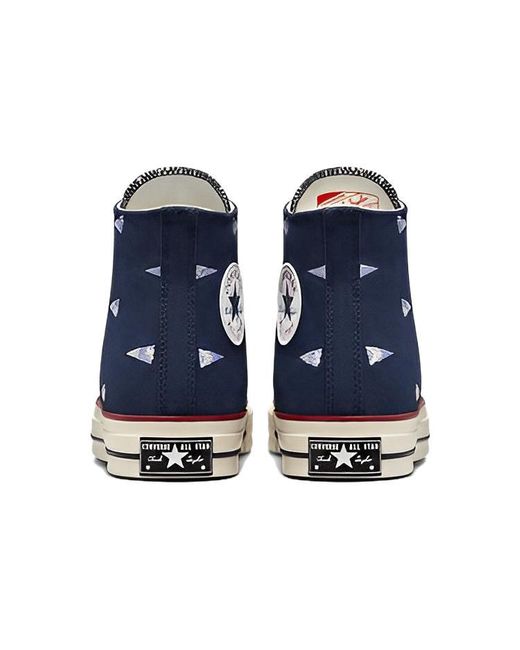 Converse Blue Chuck 70 High 'Nautical Flag' for men