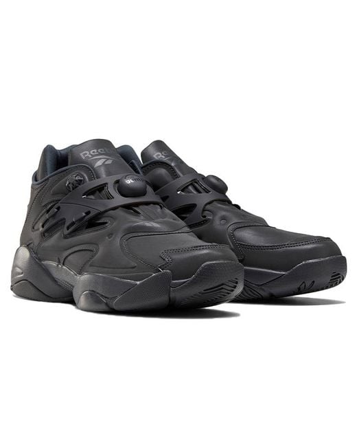 Reebok Black Pump Court Sports Shoe