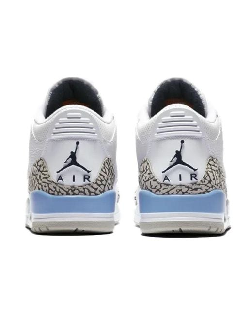 Nike White 3 Retro 'Unc' for men