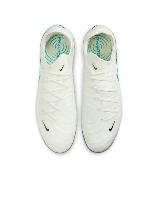 Nike Blue Phantom Gx 2 Elite Lv8 Fg Low-Top Soccer Cleats for men
