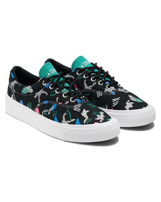 Converse Blue Skid Grip Cvo 'Archive Print for men