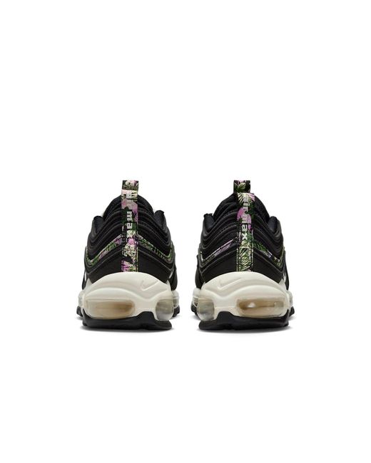 Nike Black Air Max 97 'Next Nature Floral Tapestry' for men