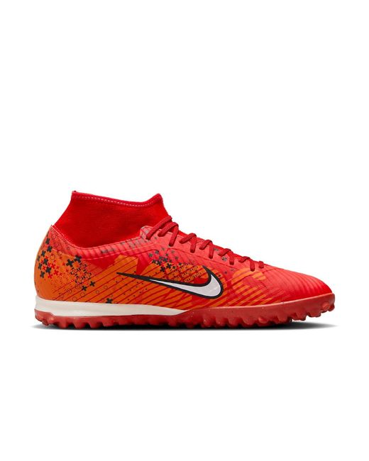 Nike Red Zoom Mercurial Superfly 9 Academy Mds Tf for men
