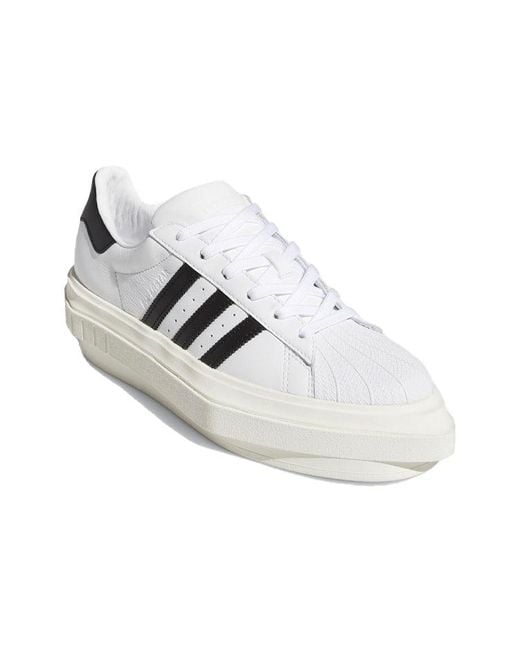 Adidas White (Wmns) Ivy Park X Superstar Platform 'Cloud'