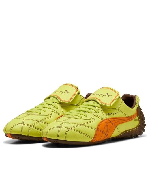 PUMA Yellow X Fenty By Rihanna Avanti Ls Stitched 'Lime Sheen' for men
