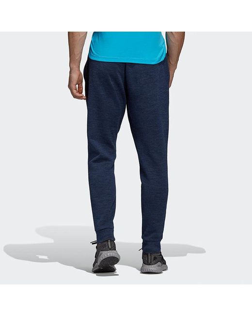Adidas Blue Id Stadium Pt Knit Conical Bundle Feet Sports Pants for men